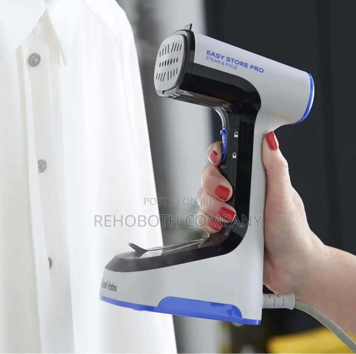 Russell Hobbs Handheld Clothes Steamer, 1500W, Foldable