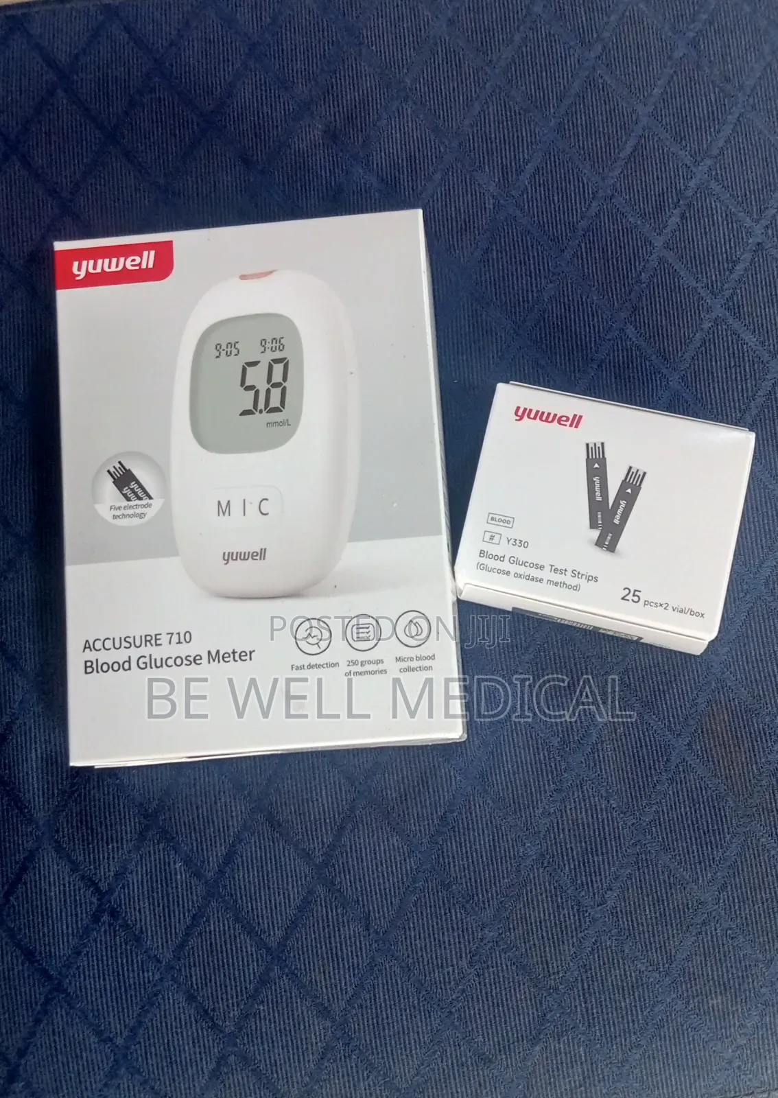 Glucose Monitor and Strips(Yuwell)