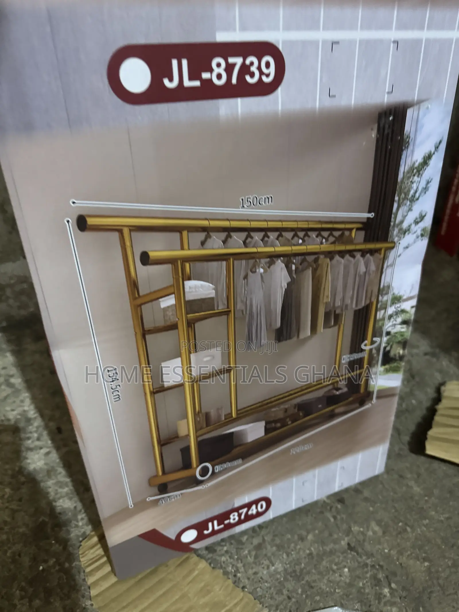 Heavy-Duty Metallic Clothes Hanger
