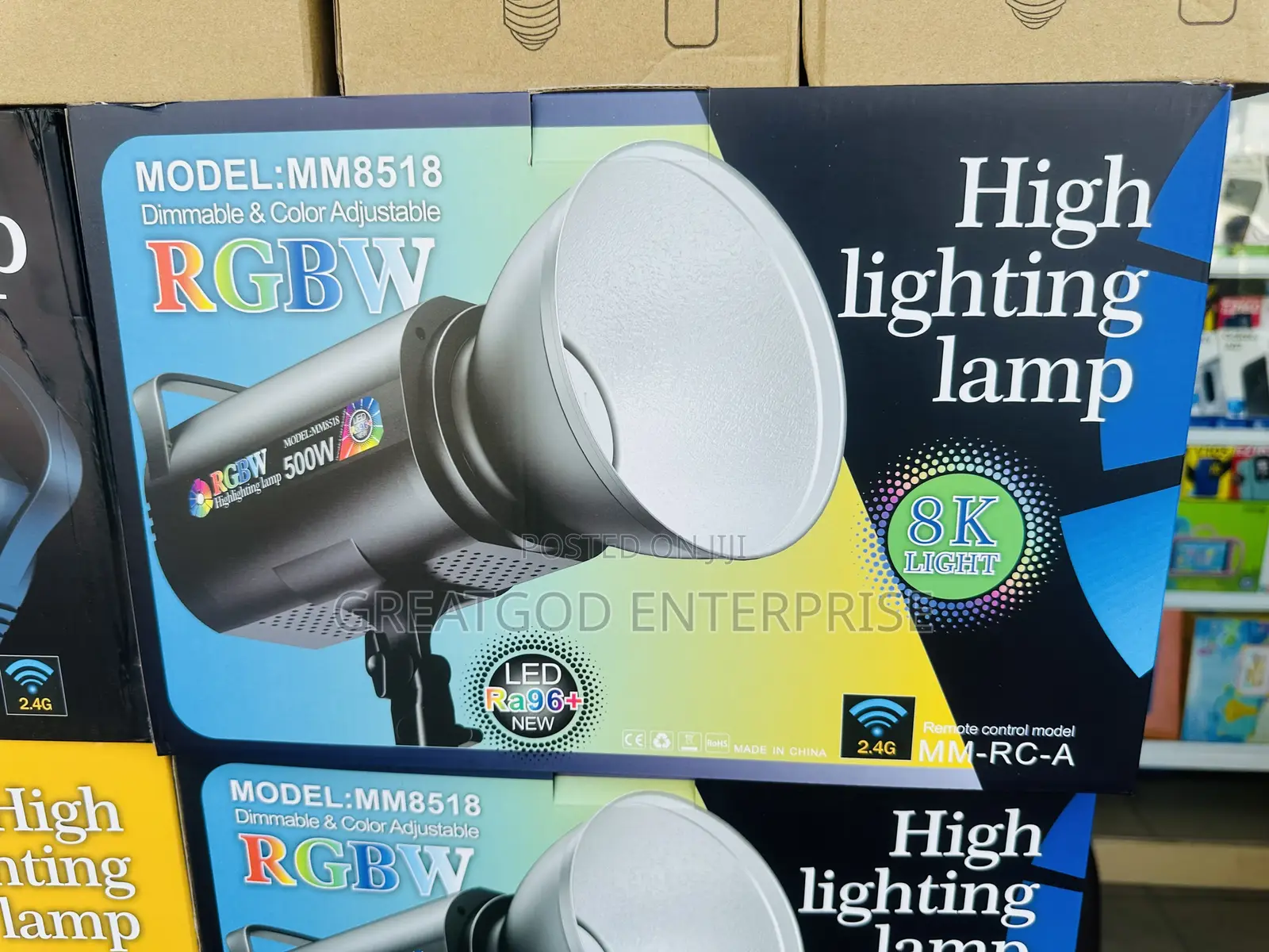 Mm8518 500w RGBW Cob Led Studio Light