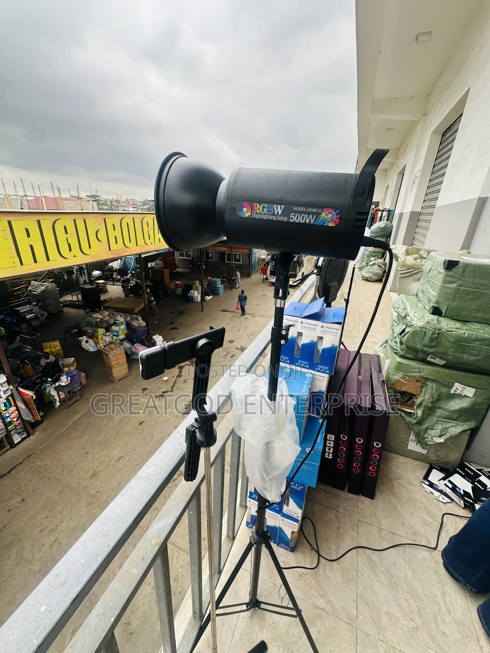 Mm8518 500w RGBW Cob Led Studio Light