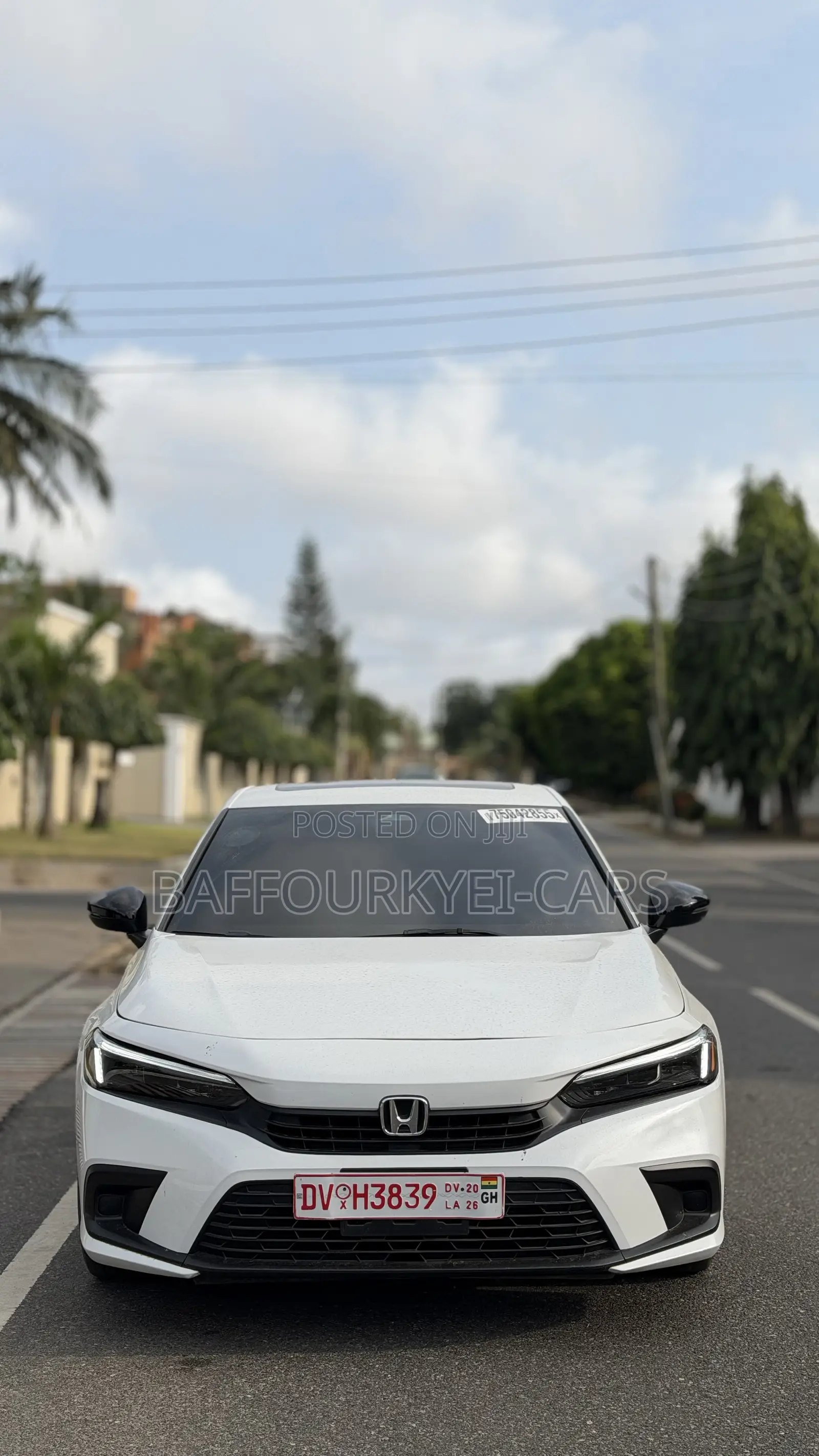 Honda Civic Sport Touring CVT 2023 White