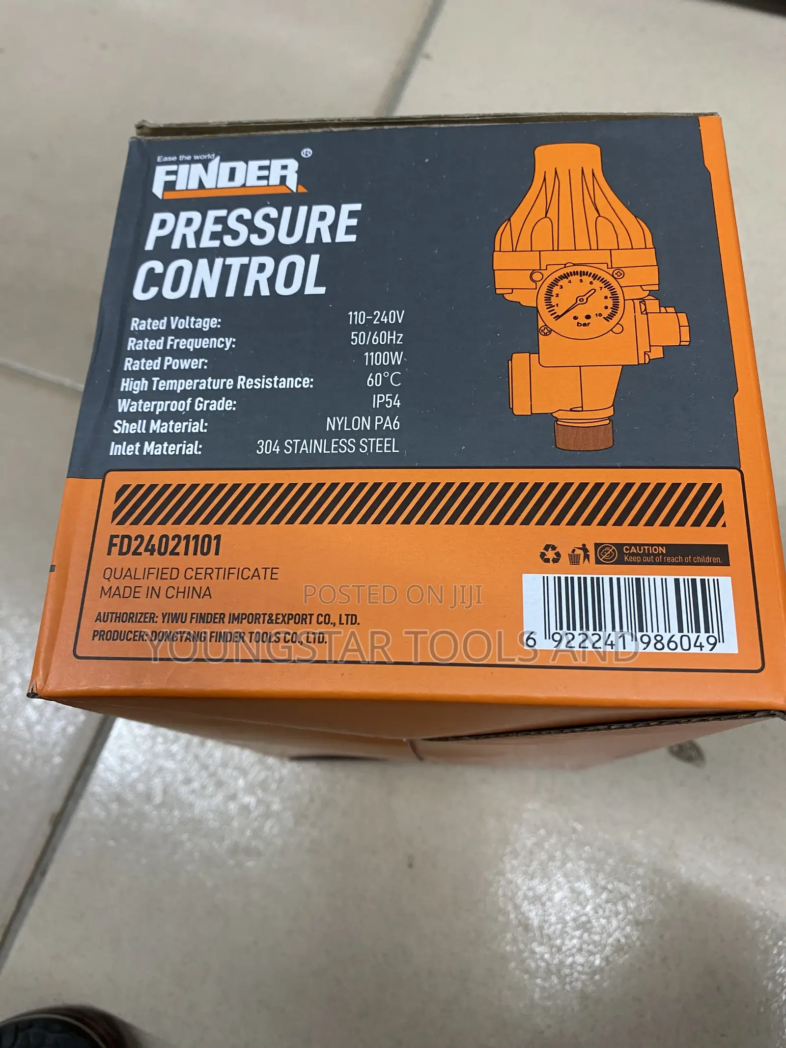 Automatic Water Pump Pressure Controller