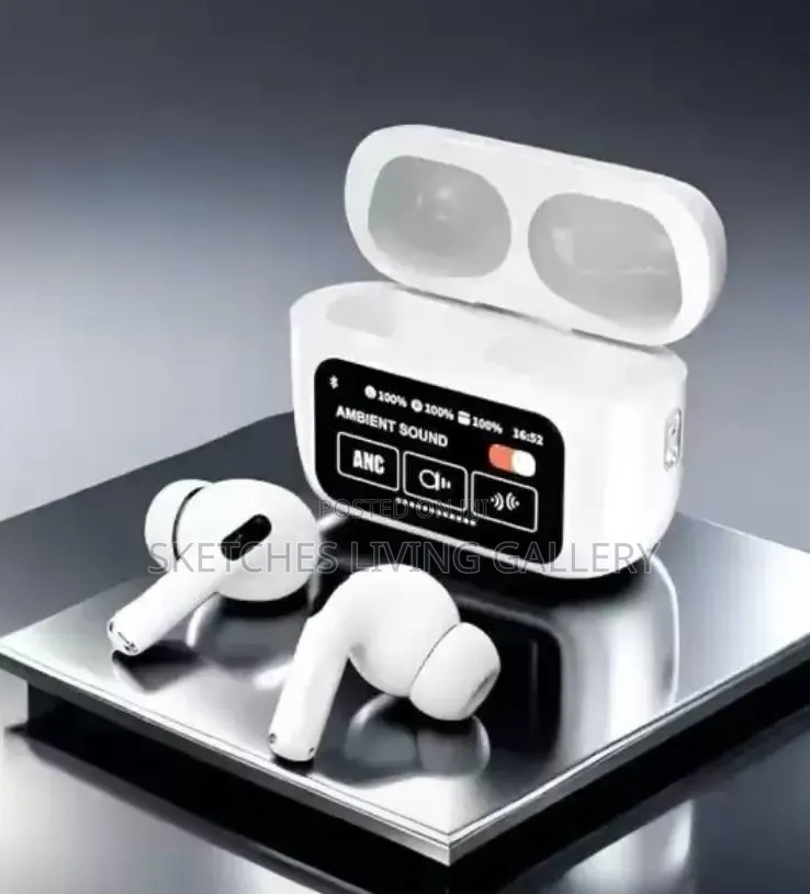 YESPLUS Smart Touch LCD Earbuds - Smart Sound, Stylish Design!