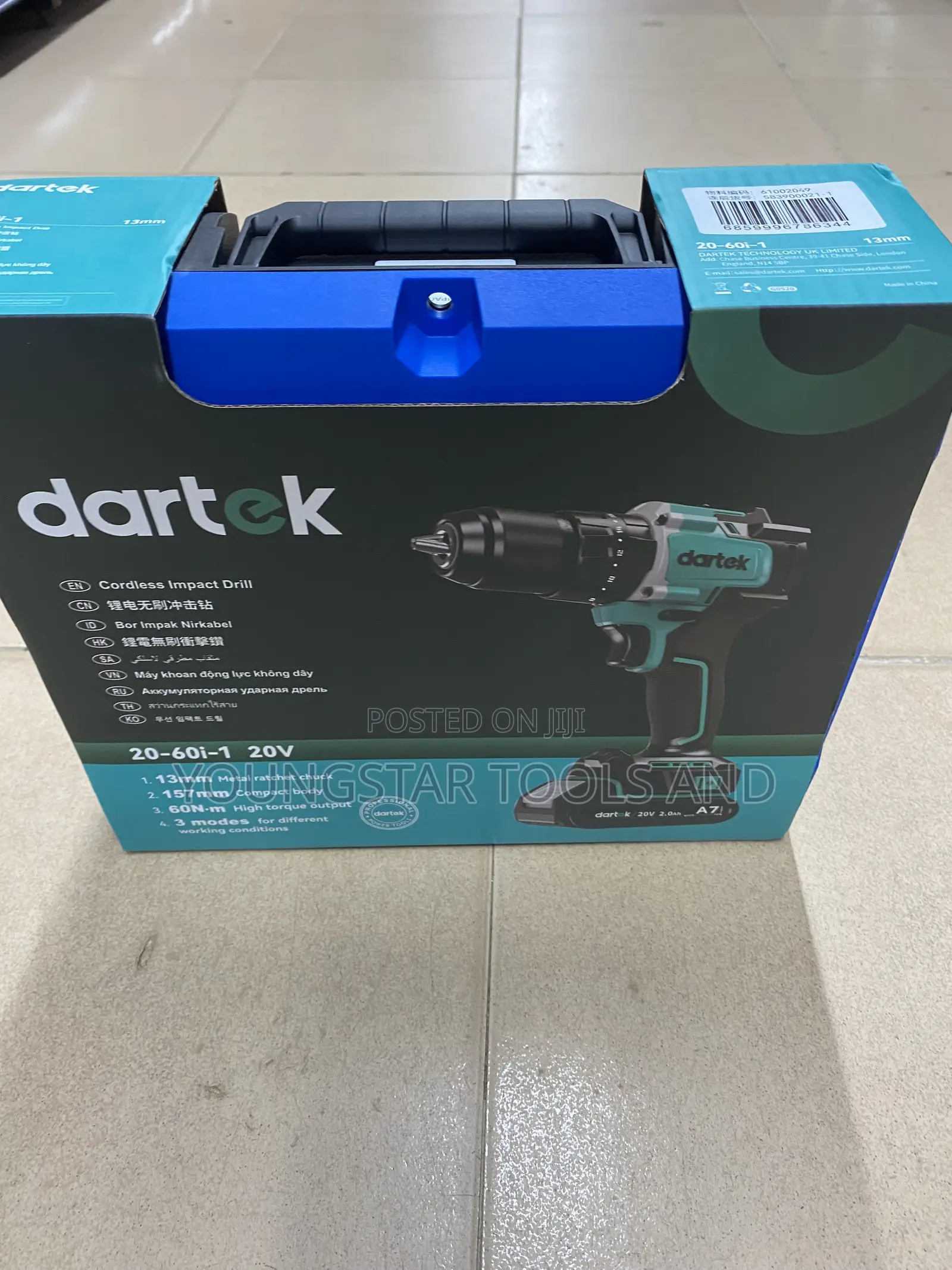 Dartek Cordless Impact Drill