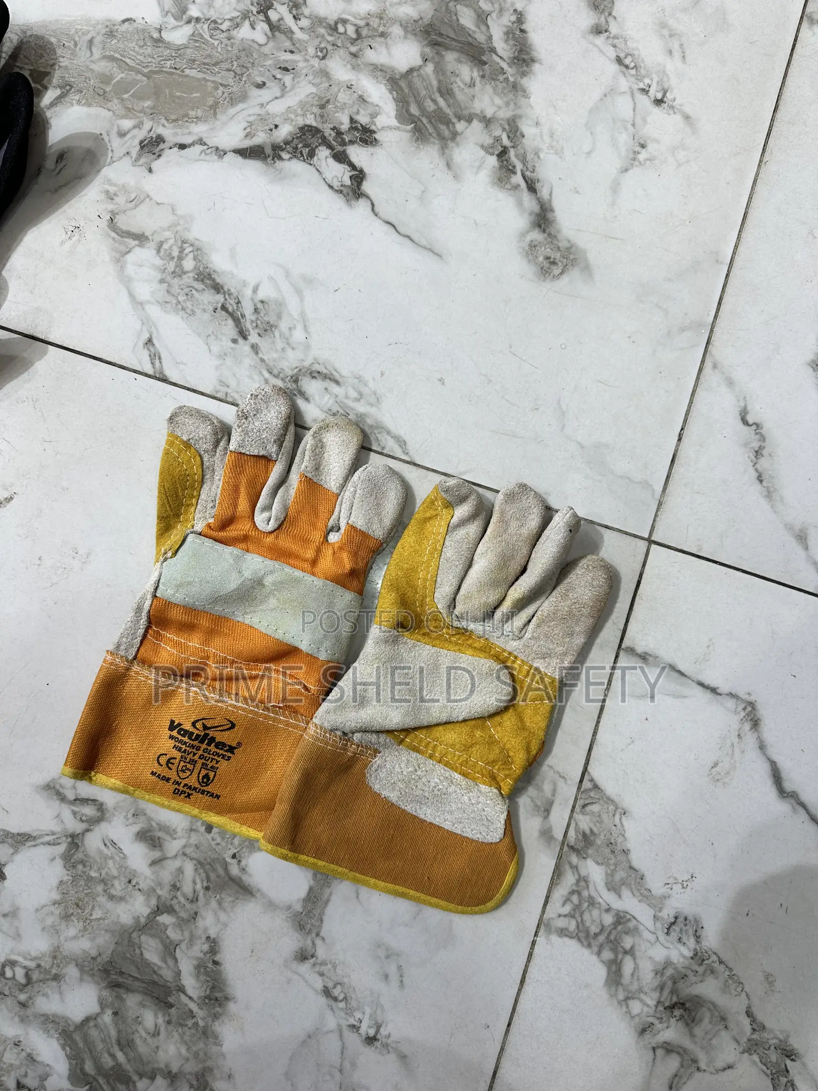 Vautex Leather Palm Work Gloves