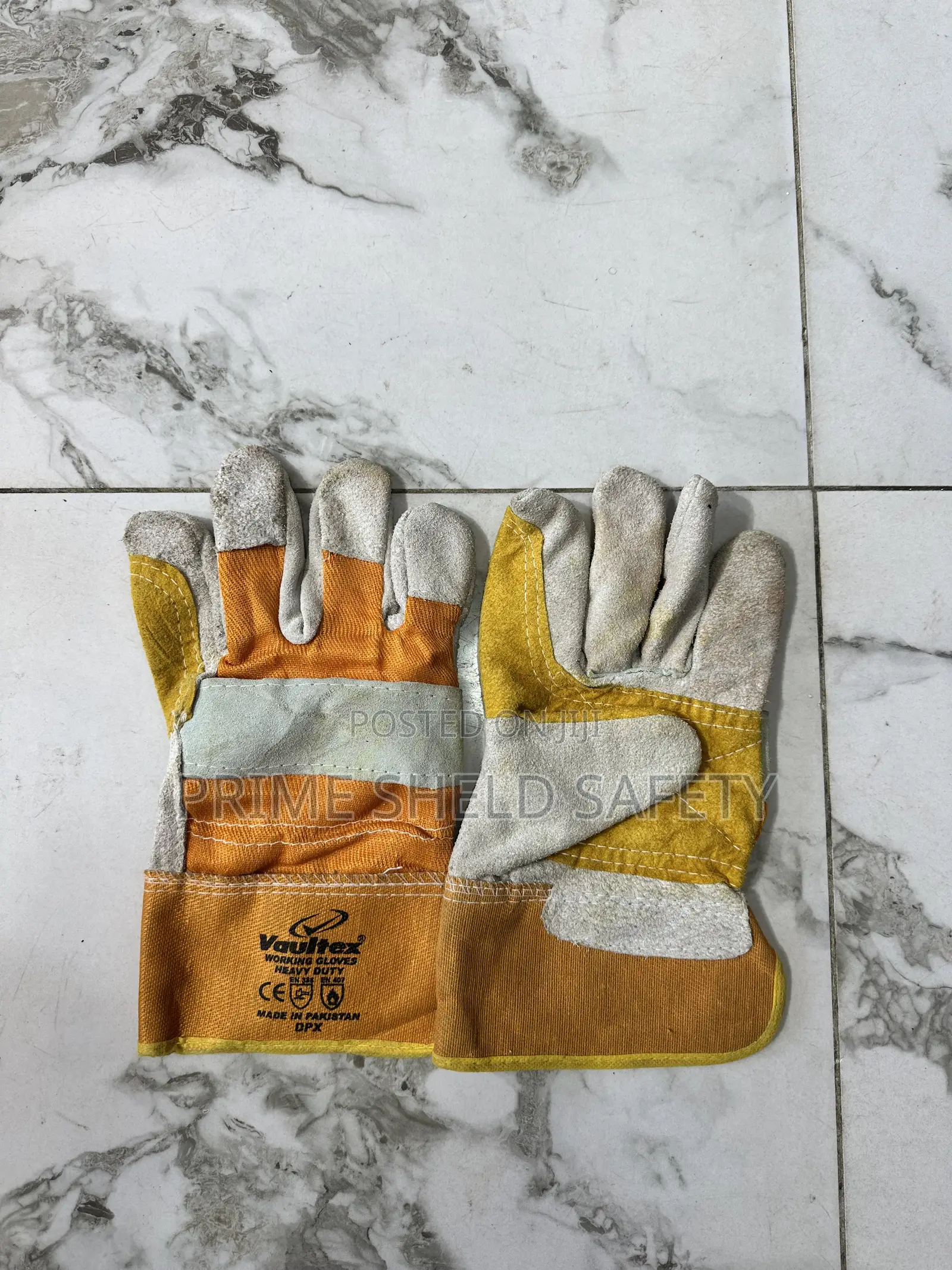 Vautex Leather Palm Work Gloves