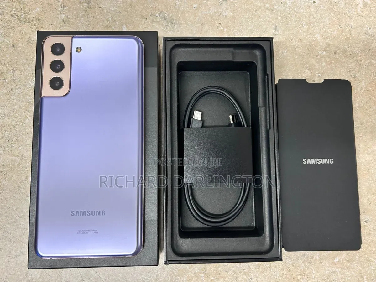 New Samsung Galaxy S21 5G 256 GB Purple