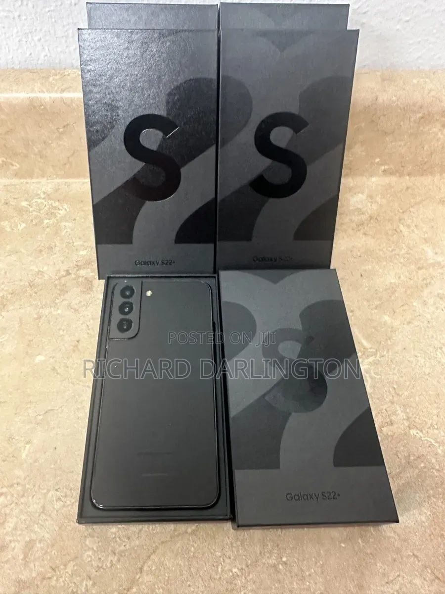 New Samsung Galaxy S22+ 5G 128 GB Black