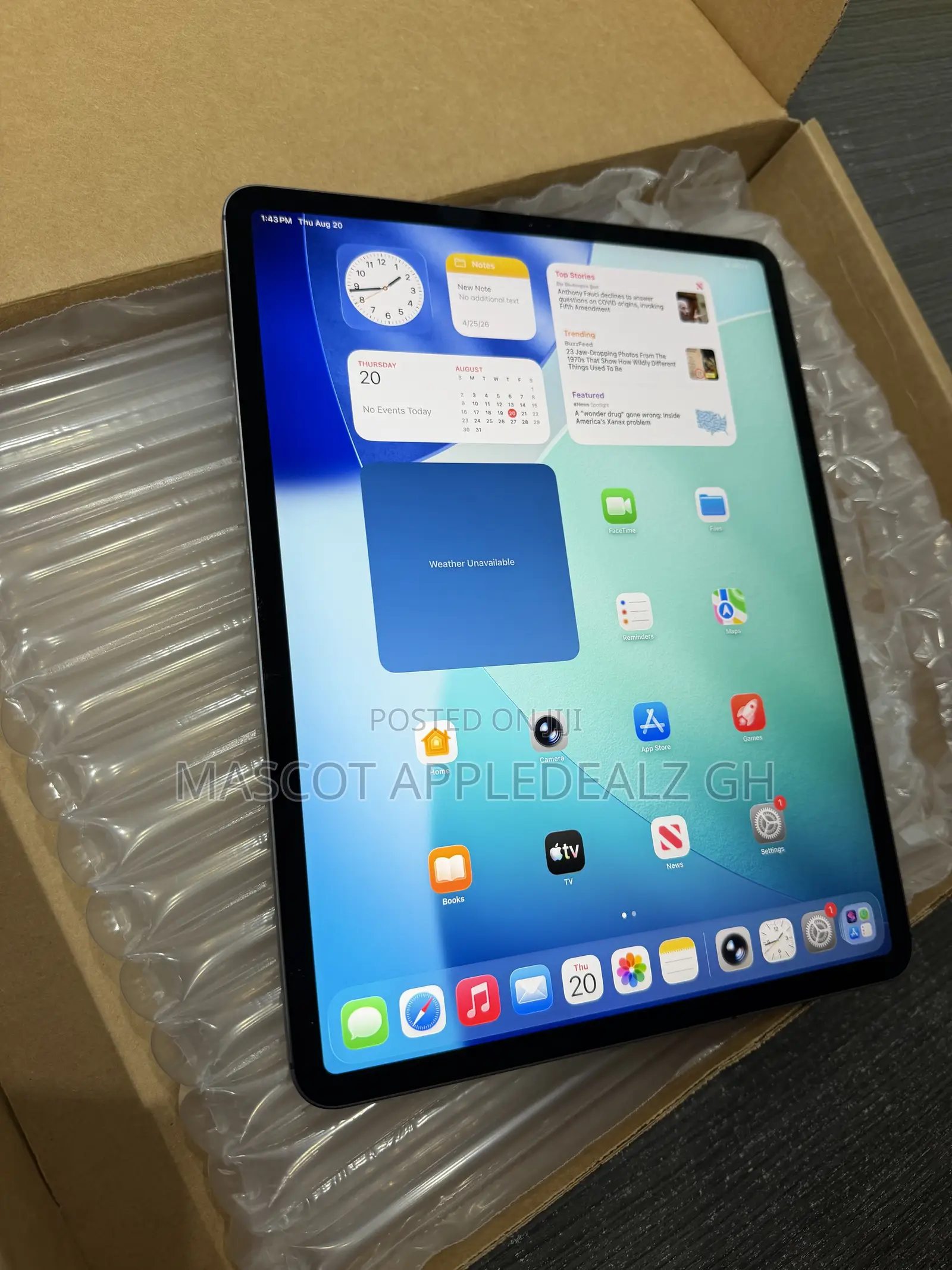 Apple iPad Pro 12.9 (2020) 256 GB Gray