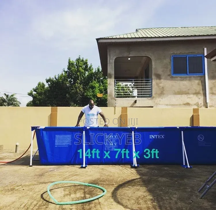 4.5m Rectangular Above Ground Swimming Pool