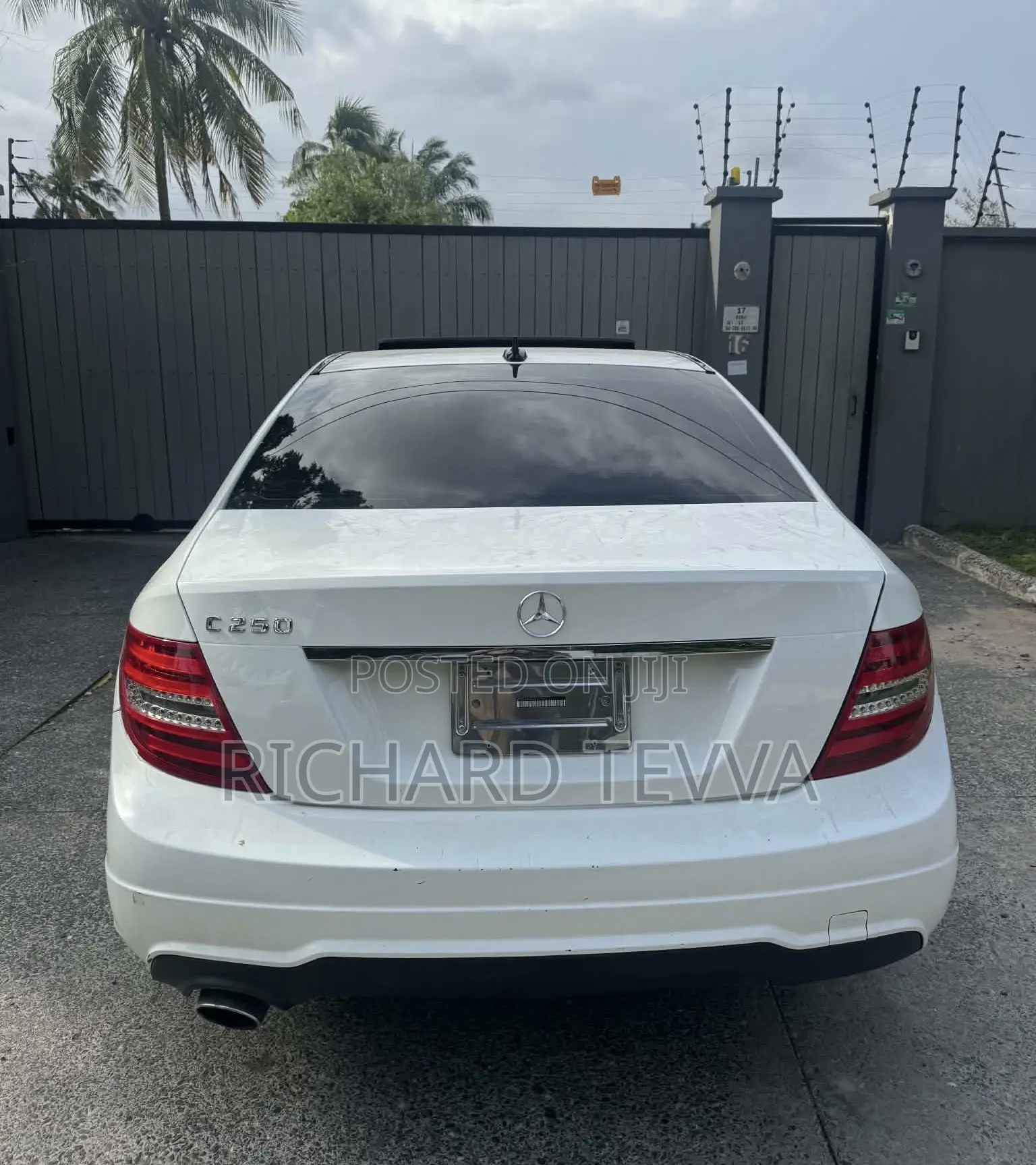 Mercedes-Benz C250 2014 White