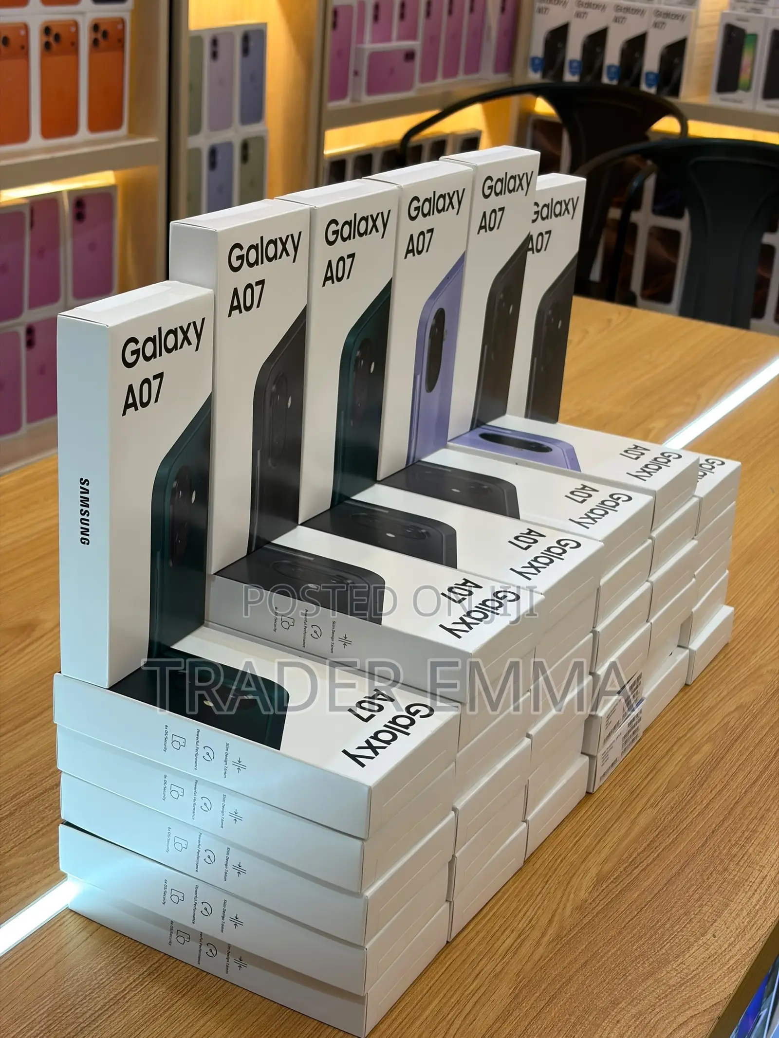 New Samsung Galaxy A07 5G 128 GB Black