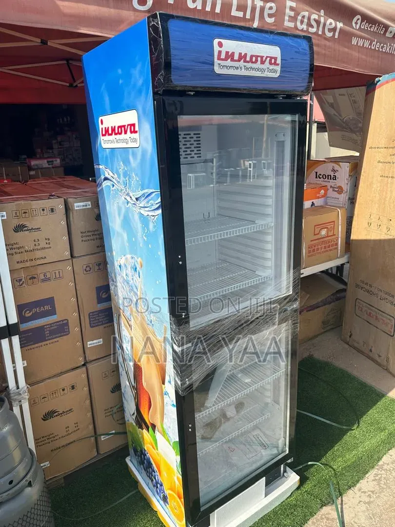 Innova Quality Double Door Showcase Fridge 350 Litres