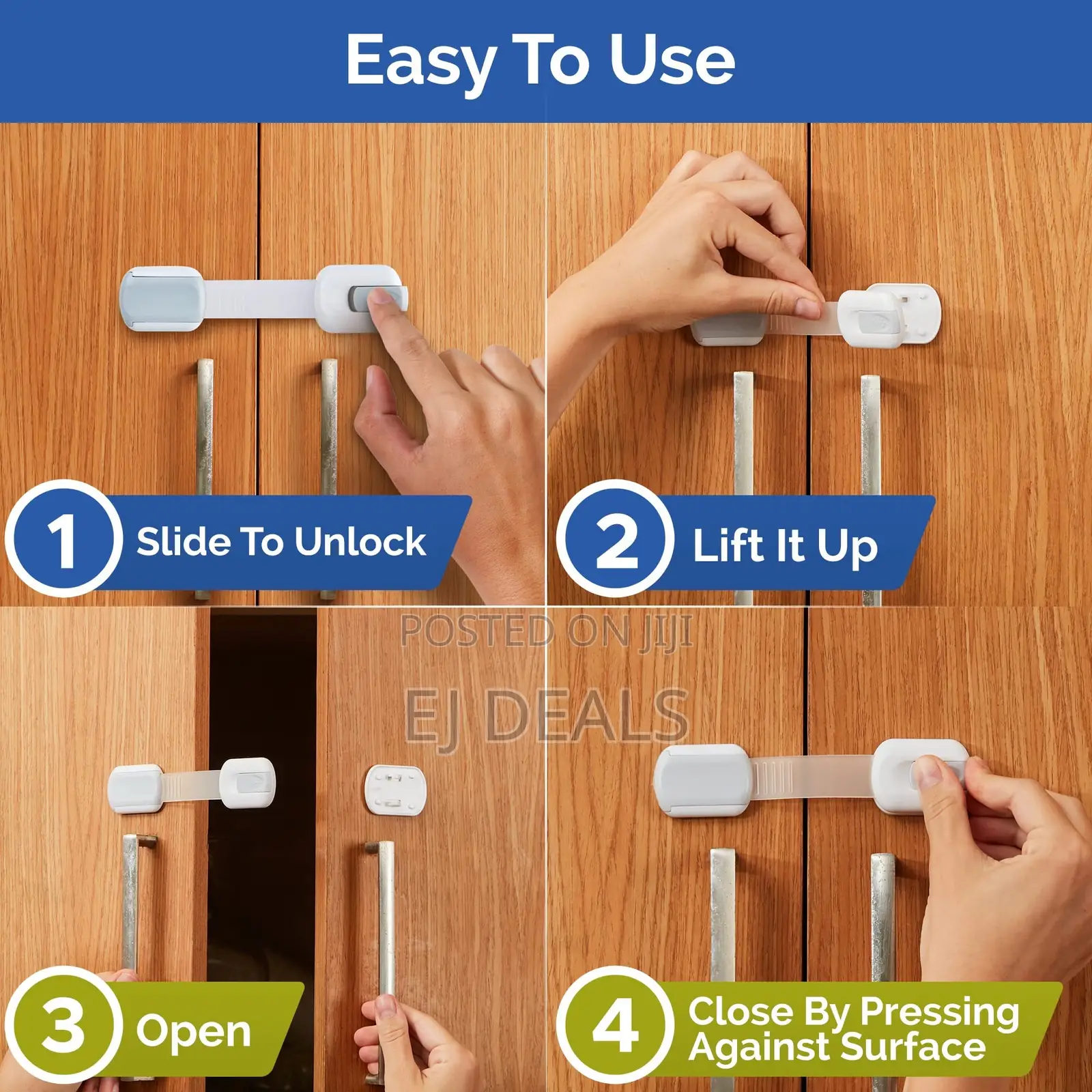 Adjustable Child Safety Lock 4 Pieces