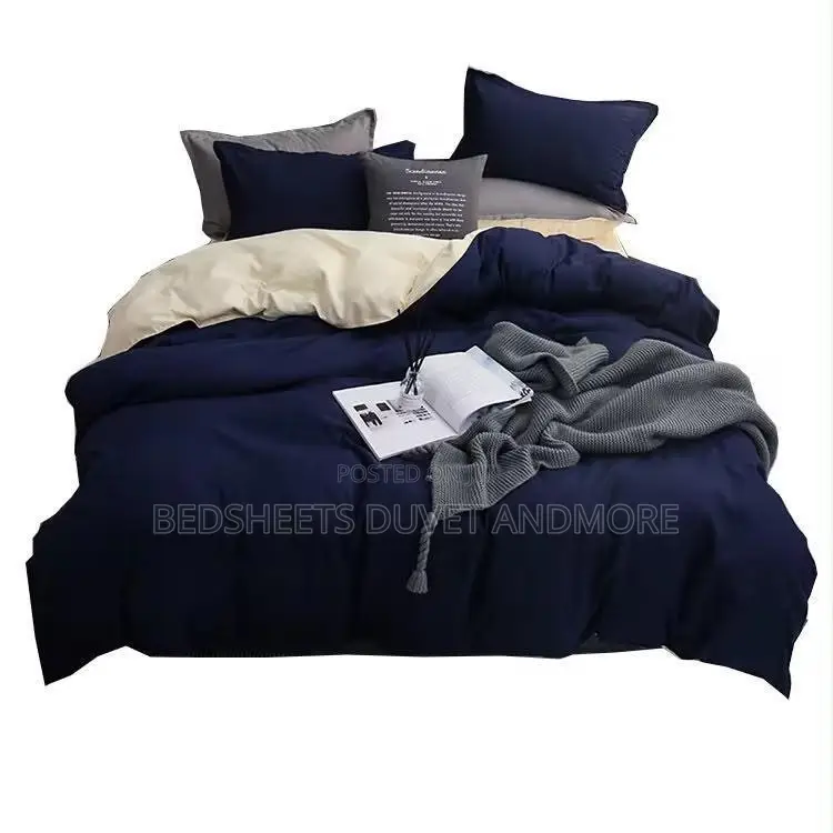 6 PCS Reversible Duvet Cover Set
