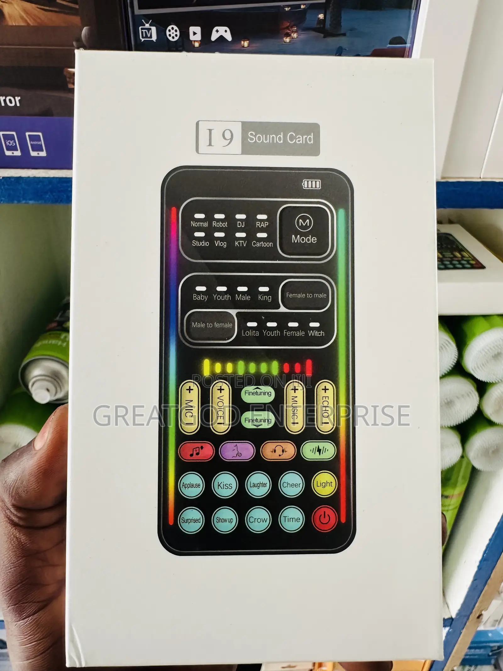 I9 Sound Card (Voice Changer)