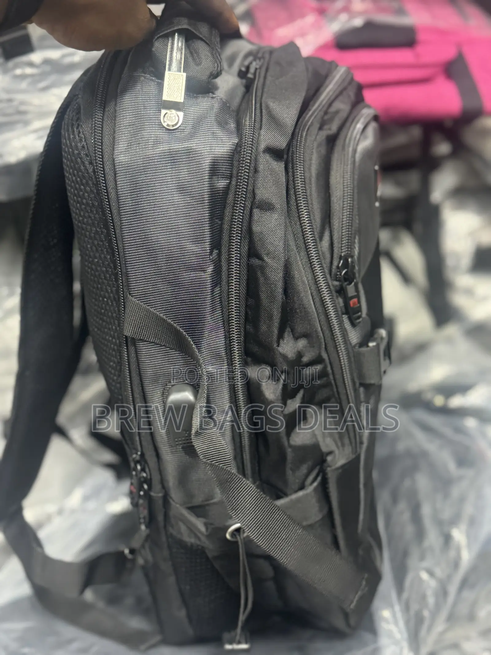 Premium Quality Metha USB Backpack With Laptop Compartment.