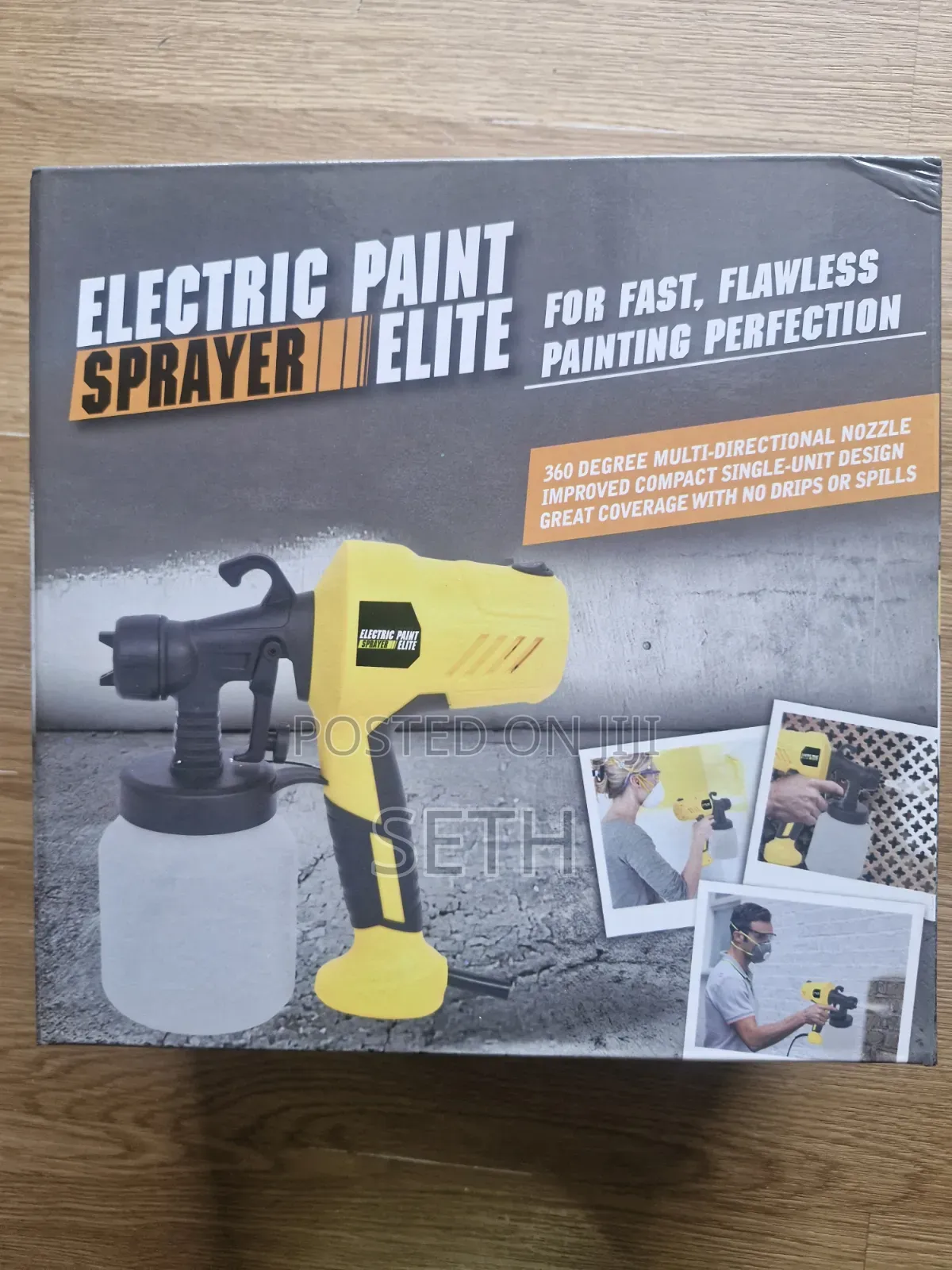 Handheld Portable Electric Paint Sprayer Elite Automatic Spraying Gun