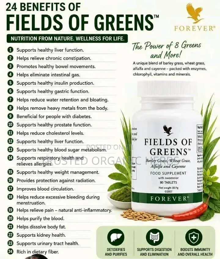 Forever Fields of Greens - Forever Living