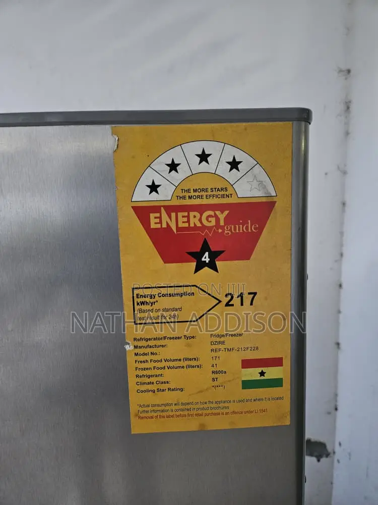 Dzire Double Door Refrigerator 171L