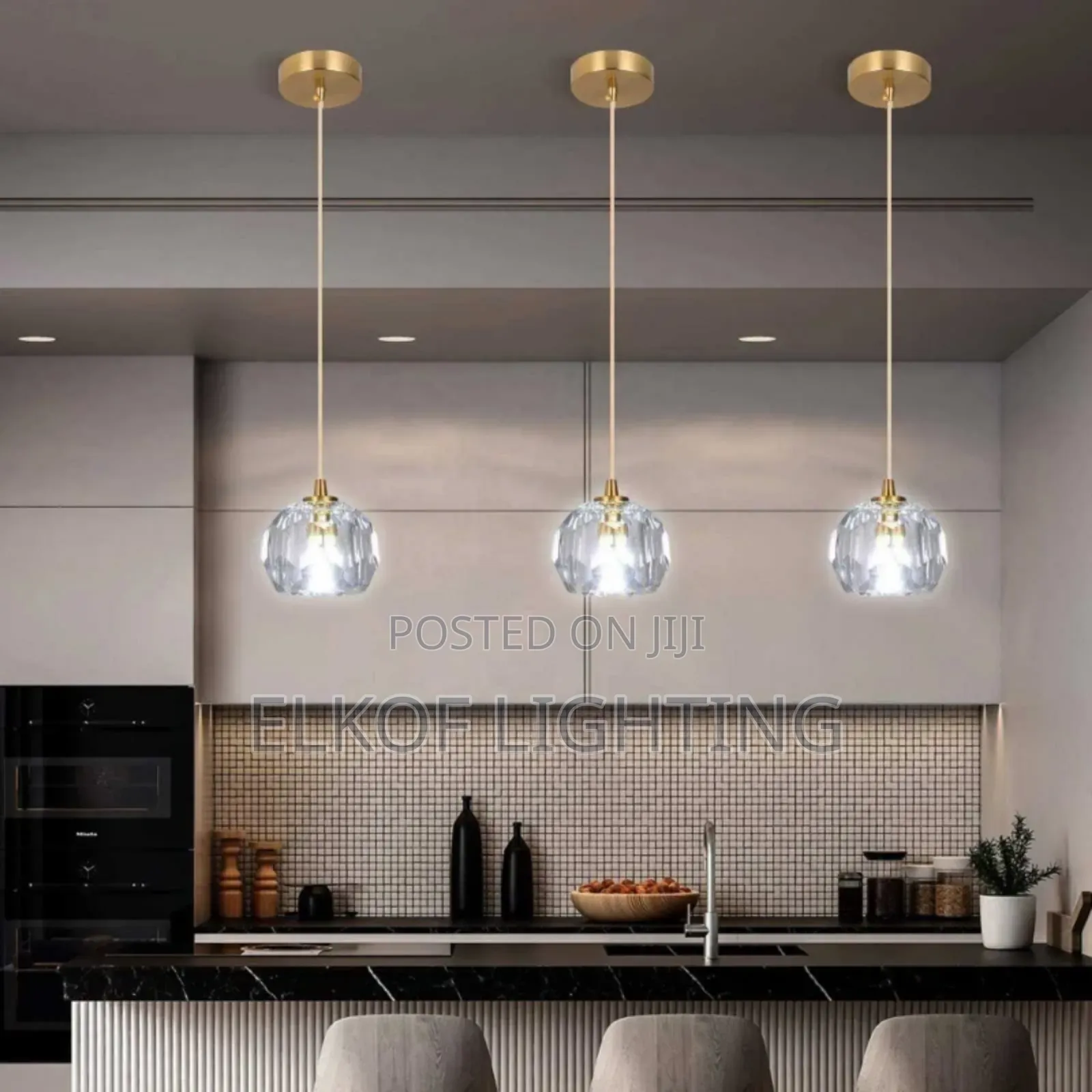 Nordic Crystal Pendand Hanging Ceiling Light