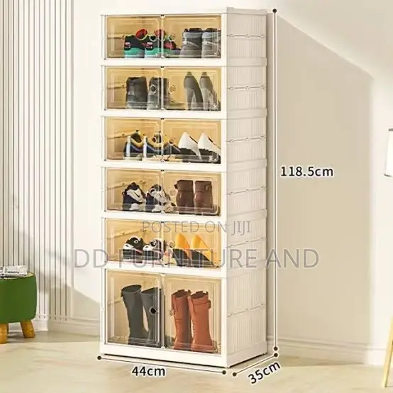 Shoe Rack Plain Glass