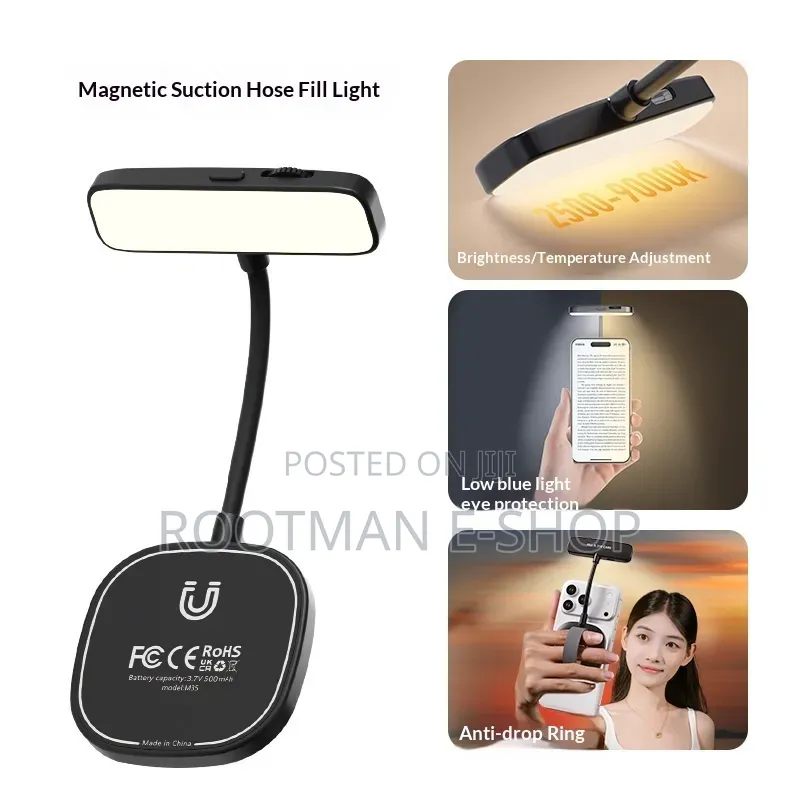 Magnetic Flexible Hose Phone Light