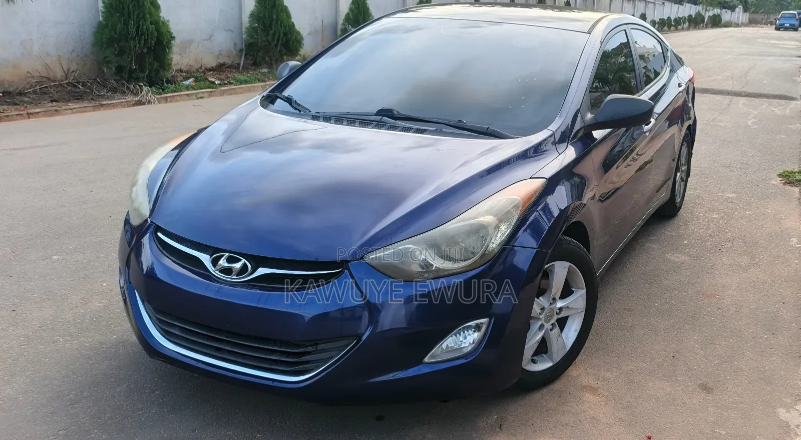 Hyundai Elantra 2013 Blue
