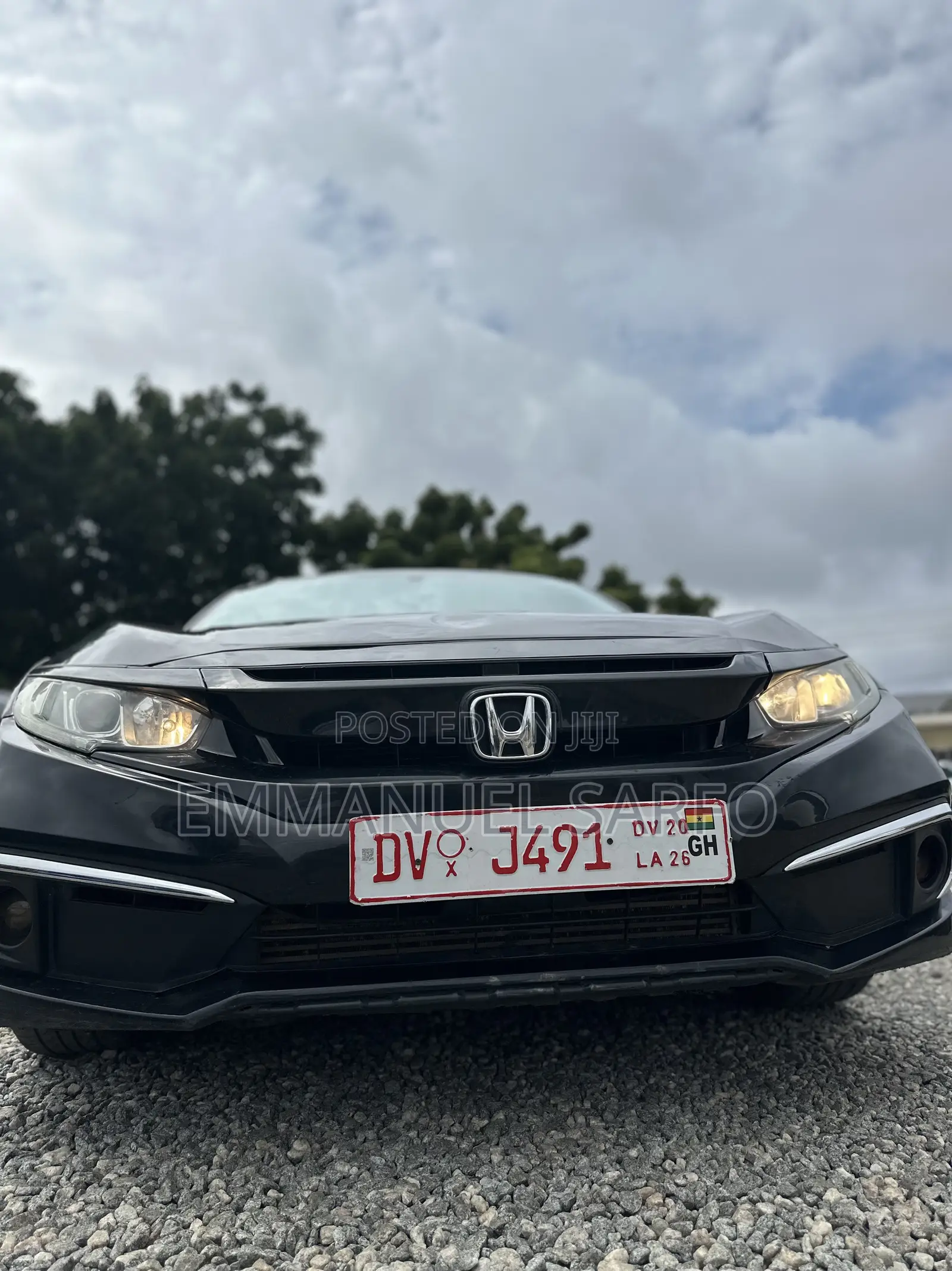 Honda Civic EX-L Sedan 2018 Black