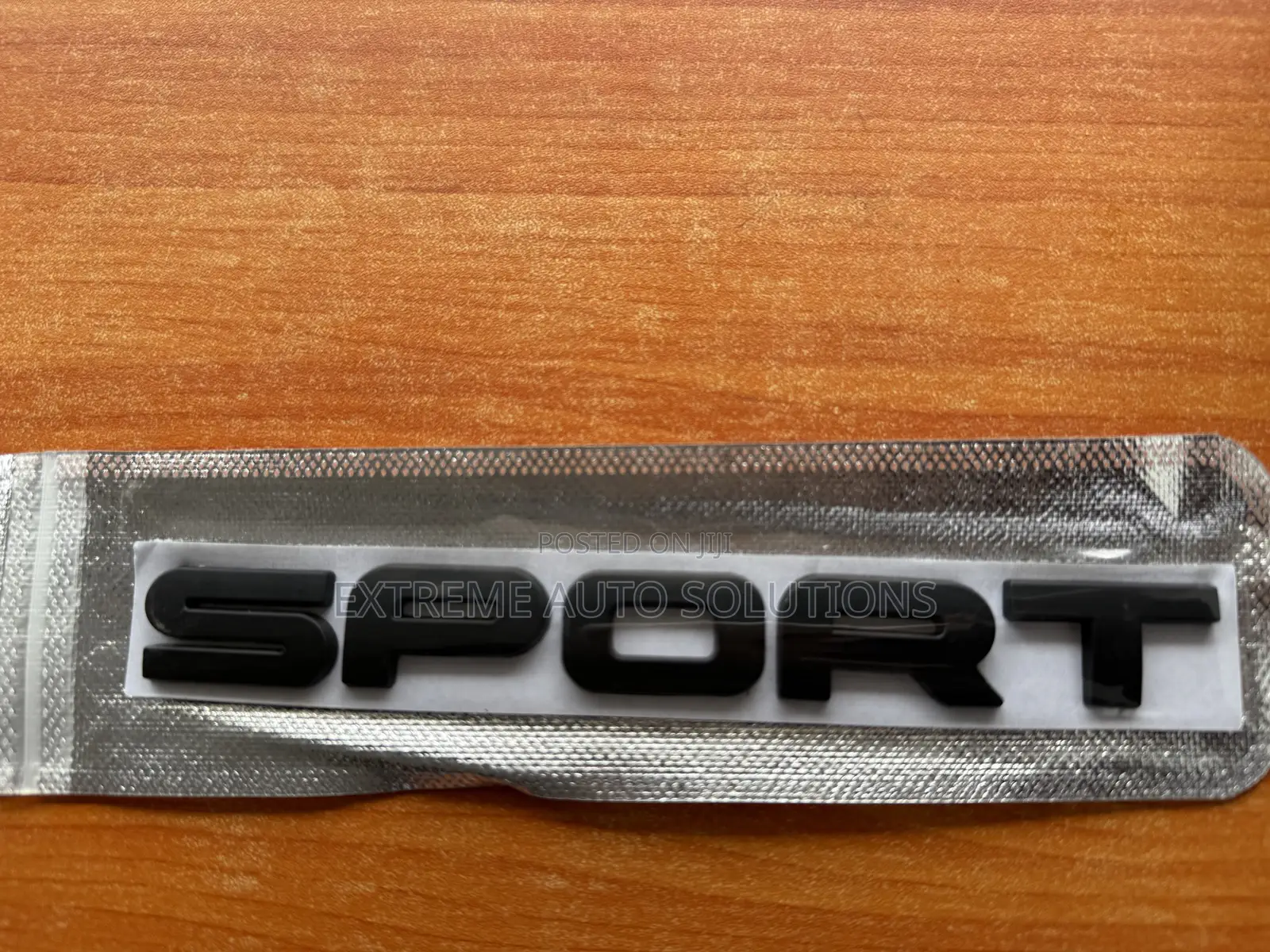 Honda CRV 2025 Black Sport Letter Emblem
