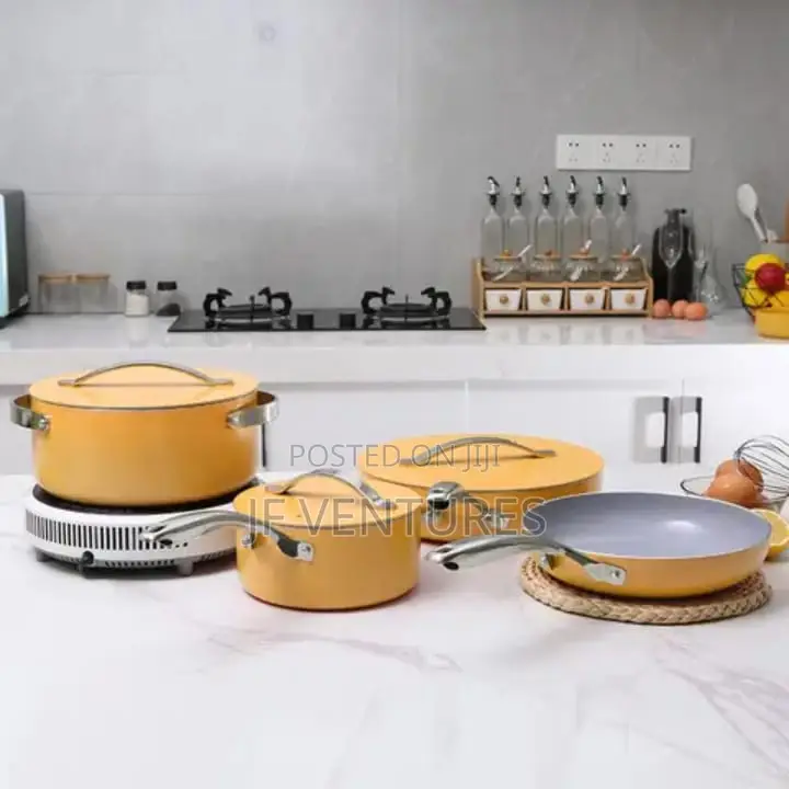7pc Top Quality Ceramic Cookware