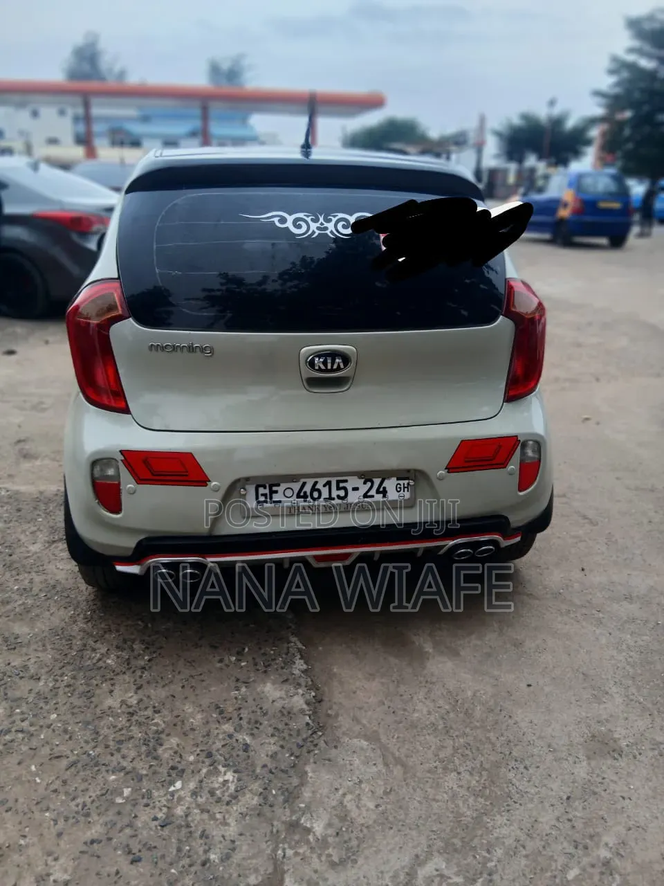 Kia Morning 2014 Burgundy