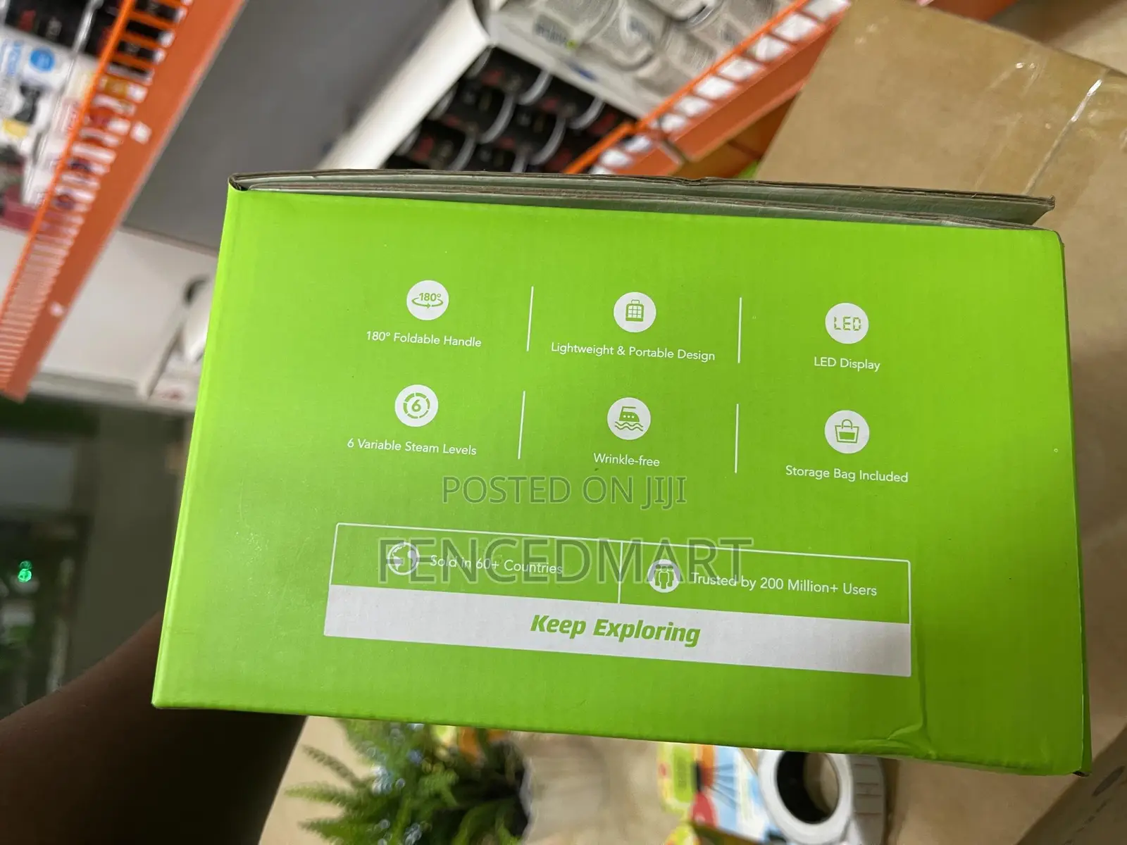 Oraimo SmartIron OEI-801A Steam Iron – Portable Foldable