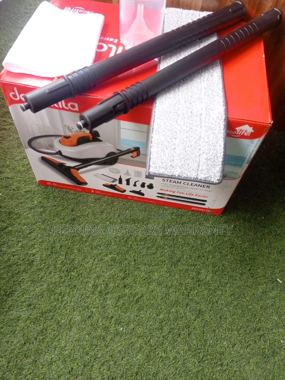Fast Cleaning Decakila Steam Cleaner 1800W Steam Cleaner