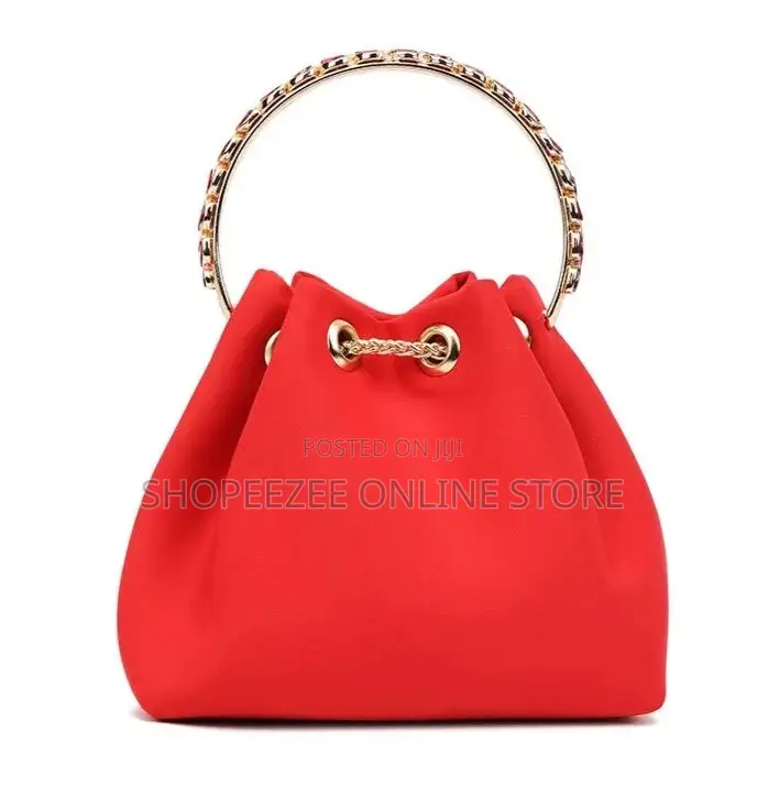 Bucket Clutch Bag