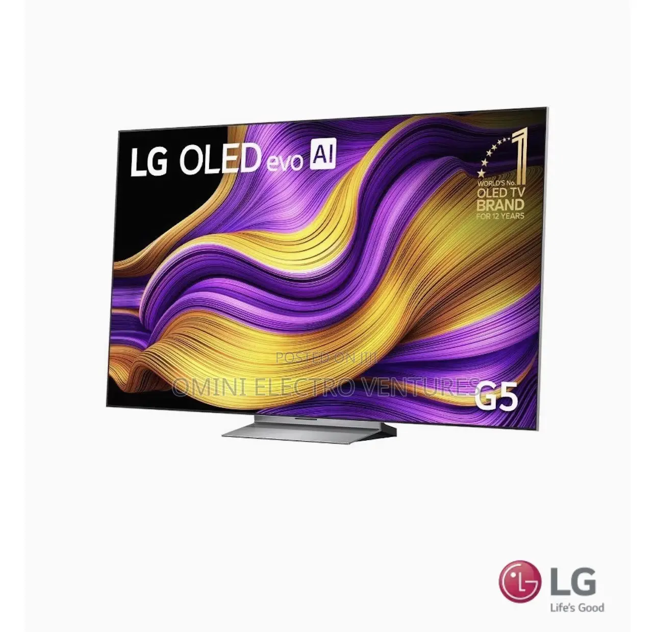Giant LG Oled 77” G5 Oled Smart Uhd TV