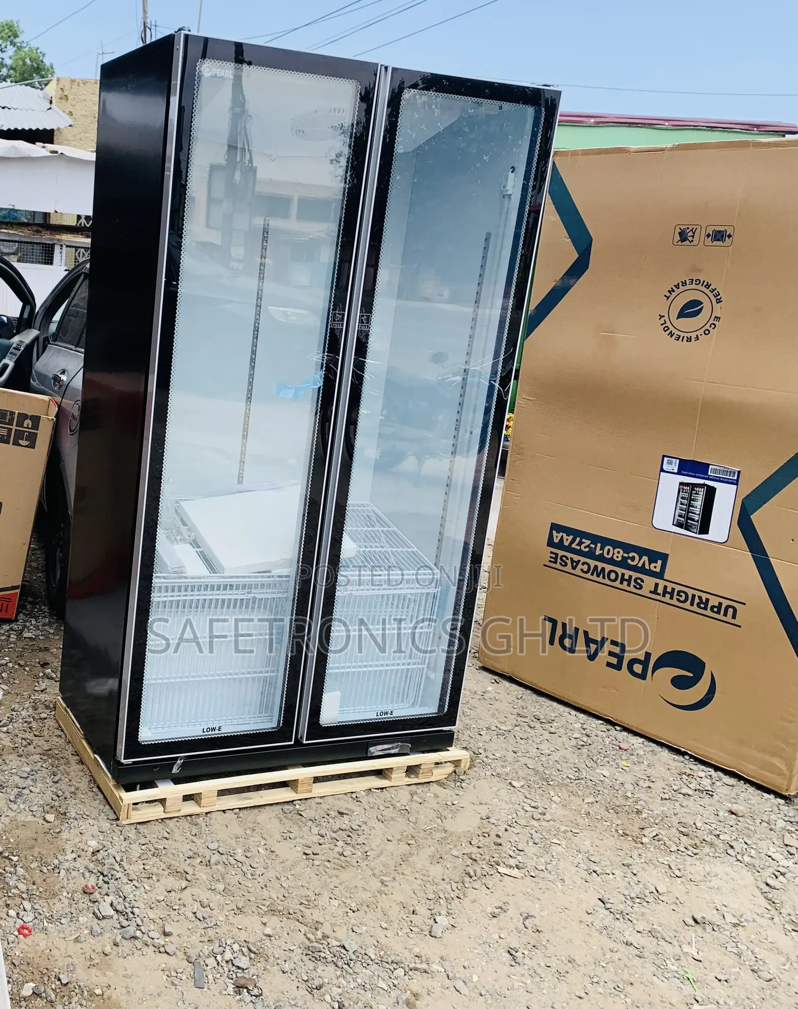 Very Cool Price Pearl Display Glass 690 Liters 2 Doors Fridge