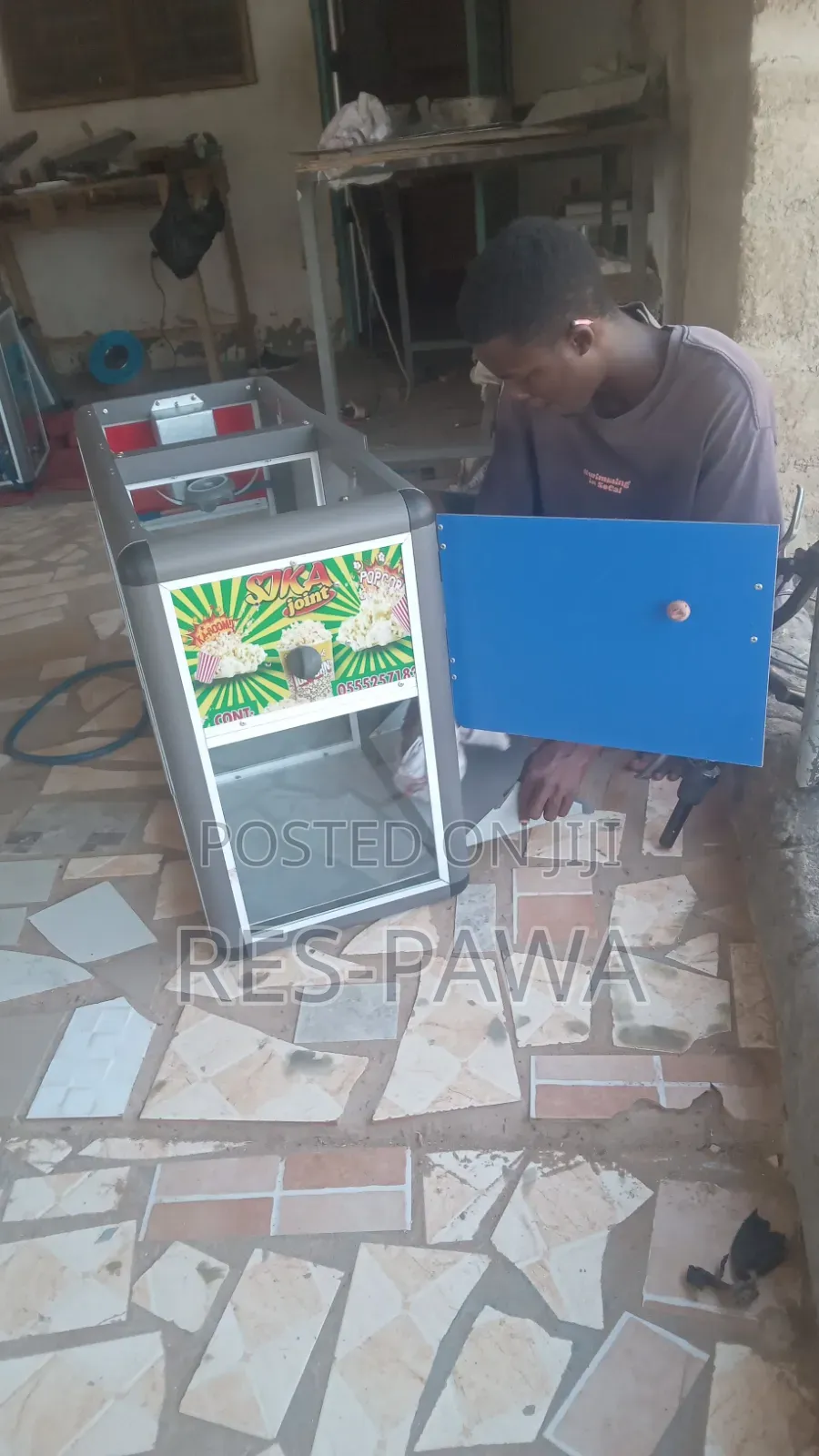 Popcorn Machine Double