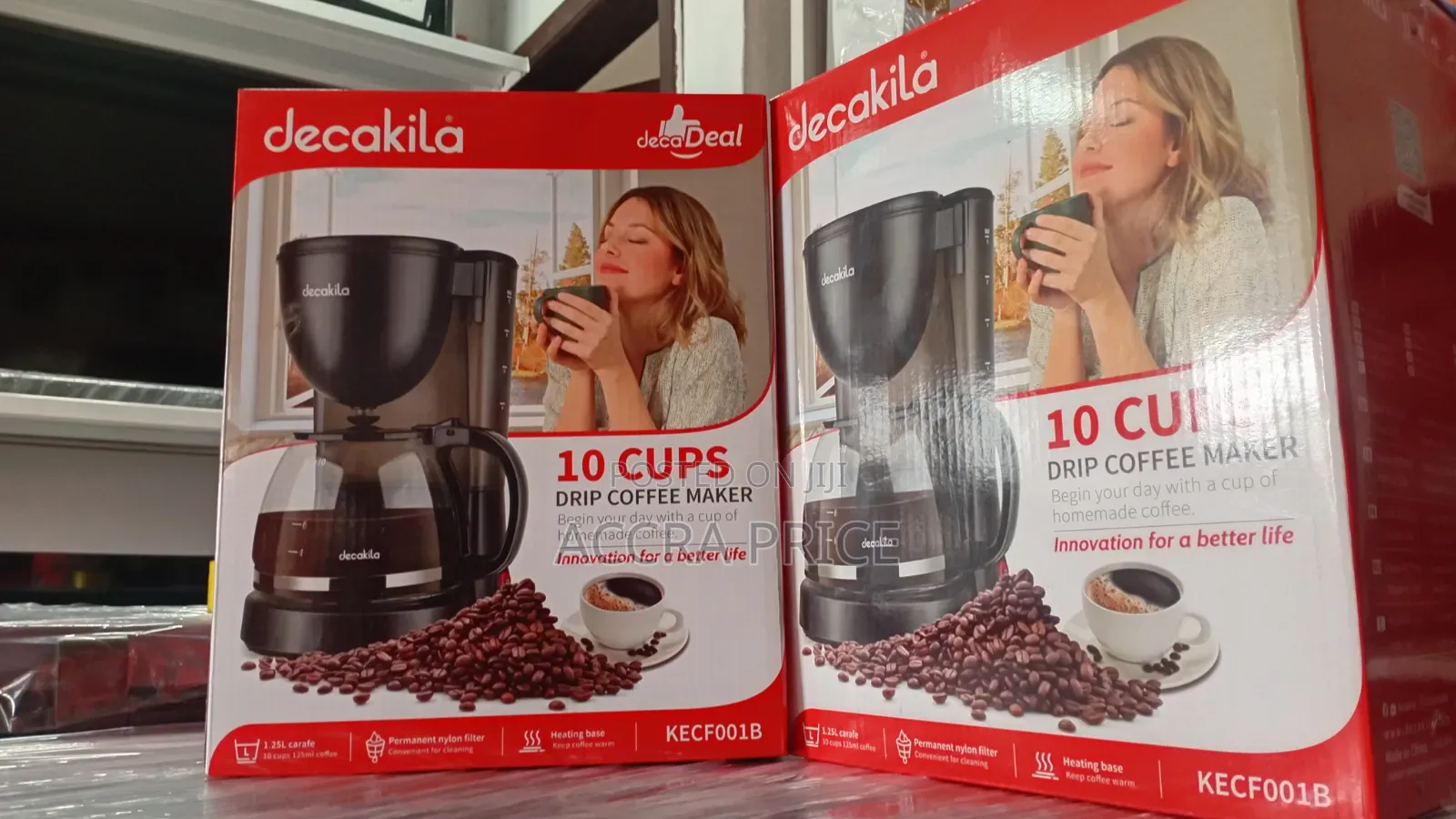 Beautiful Start Decakila 10cups Drip Coffee Maker