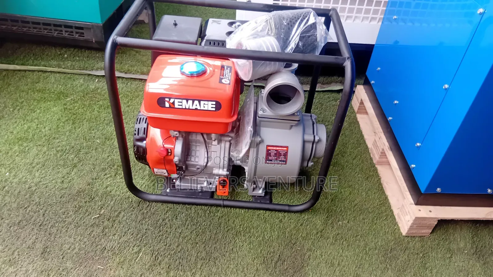 Kemage 15HP 4-Inch Gasoline Water Pump – Powerful Efficient