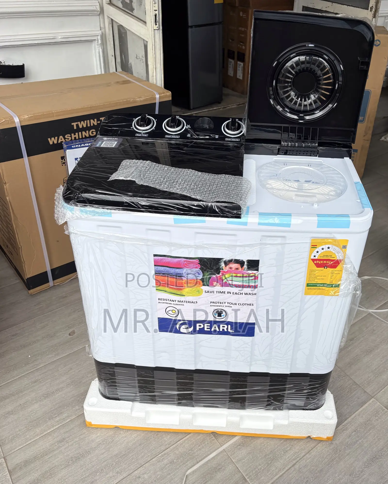 Extremely Adorable Pearl 15kg Spin Dry Washing Machine