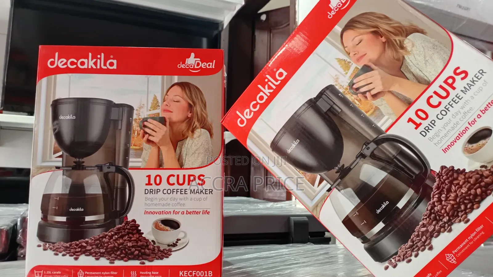 Enjoyable Morning Decakila 10cups Drip Coffee Maker
