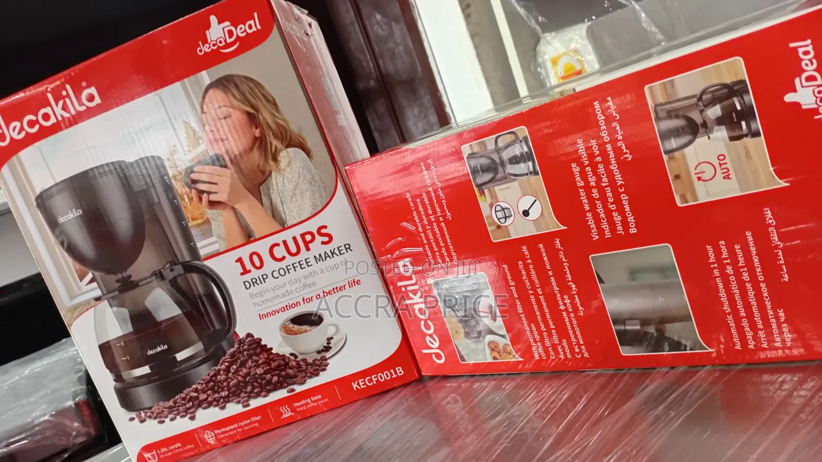 Enjoyable Morning Decakila 10cups Drip Coffee Maker
