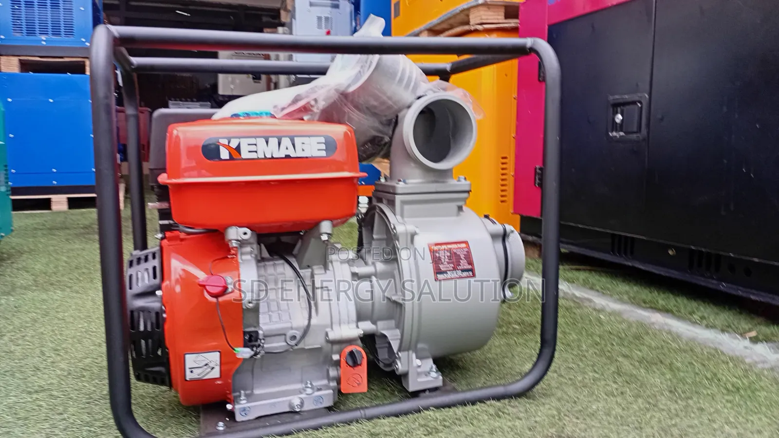 Kemage 4-Inch Water Pump 15HP – Built for Powerful Water Delivery