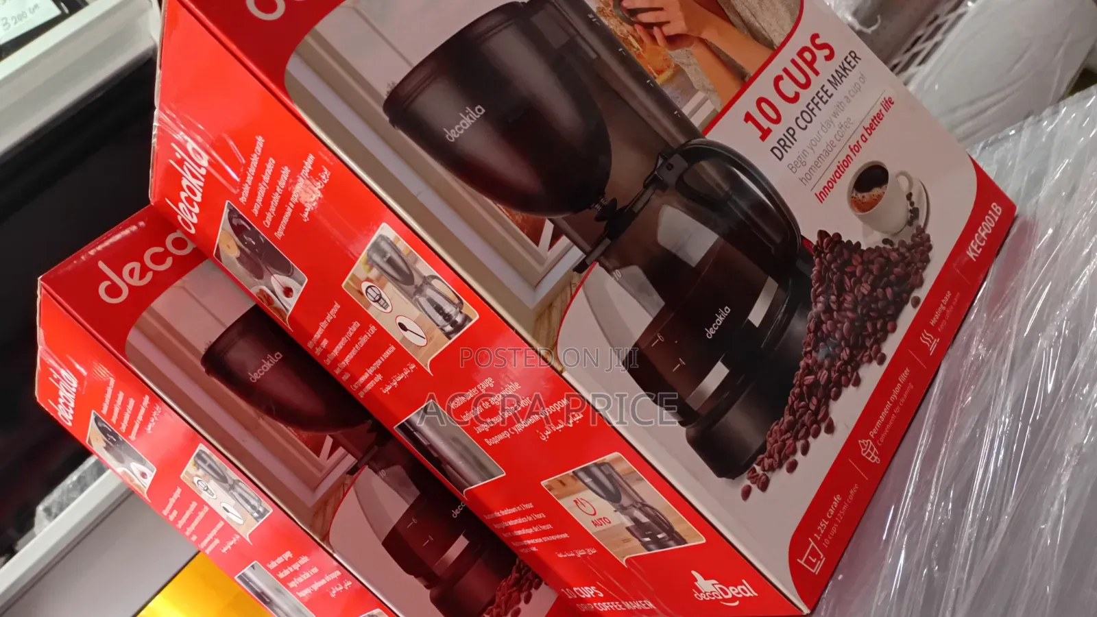 Loveable Craves With Decakila 10cups Drip Coffee Maker