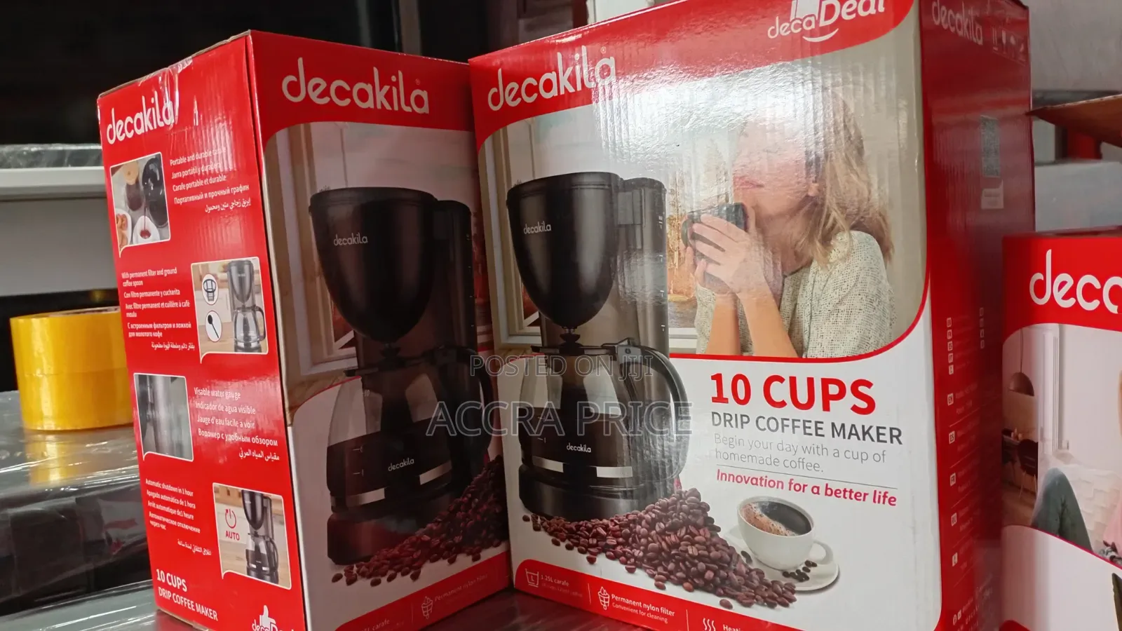 Loveable Craves With Decakila 10cups Drip Coffee Maker