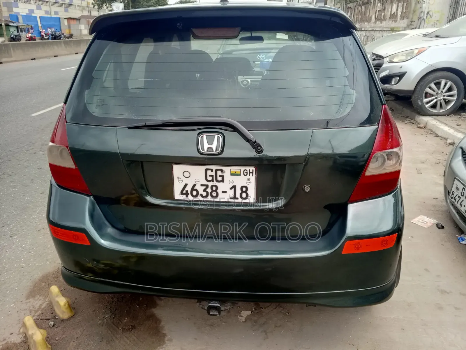 Honda Fit Automatic 2008 Gray