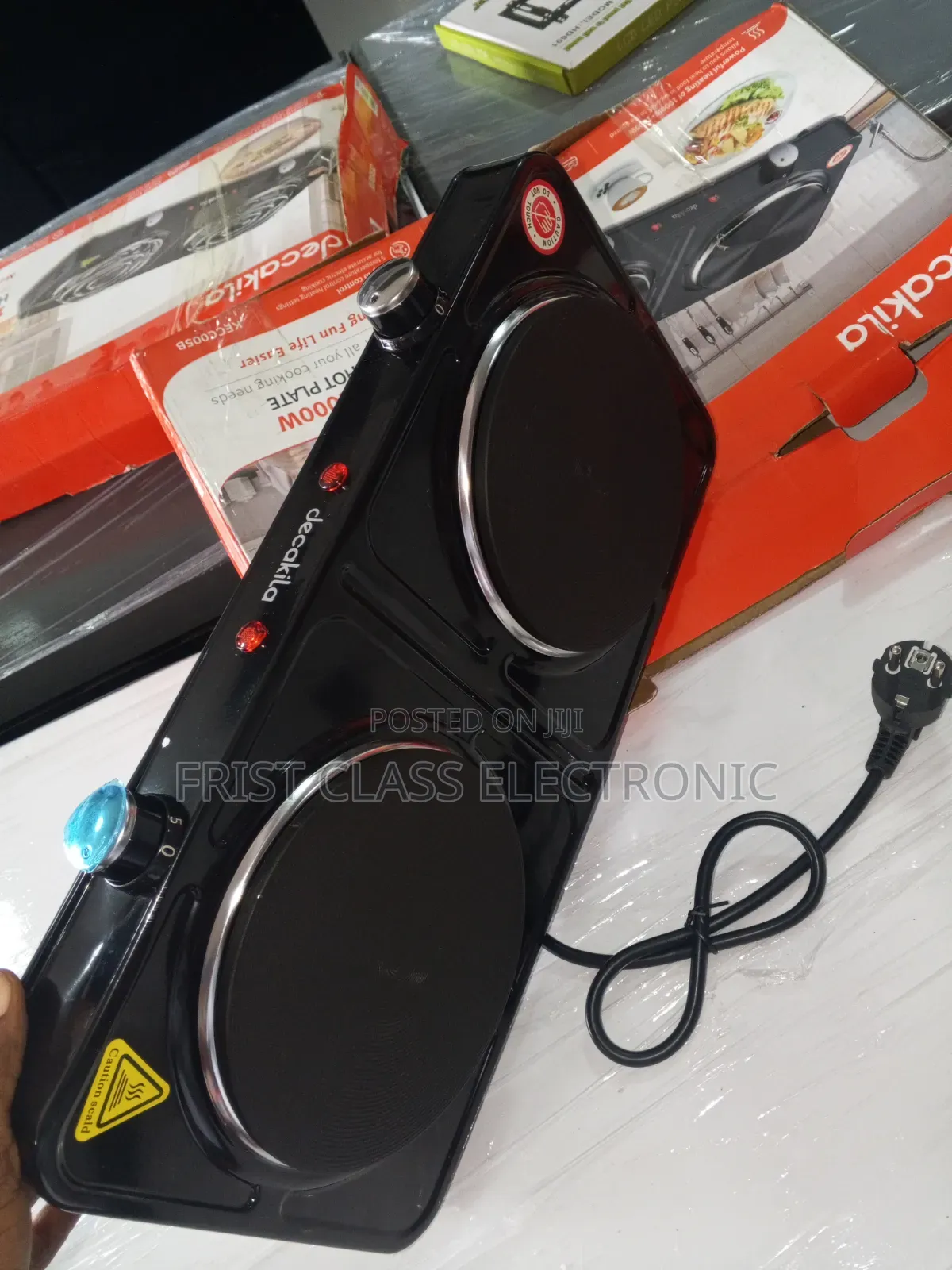 Decakila Hot Plate Burner -2 Plate