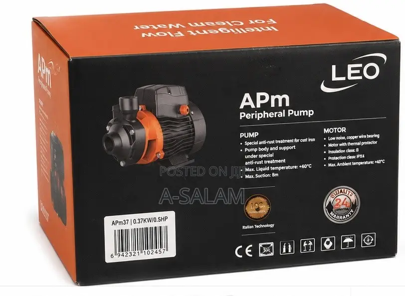 0.5HP Surface Water Pump Leo